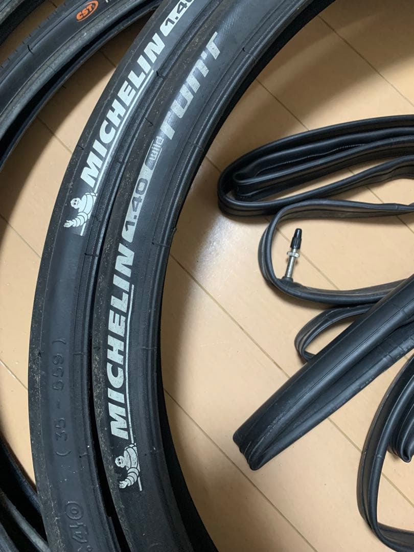 XTR RITCHEY 前後ホイール 26インチ リムブレーキ タイヤ2セット