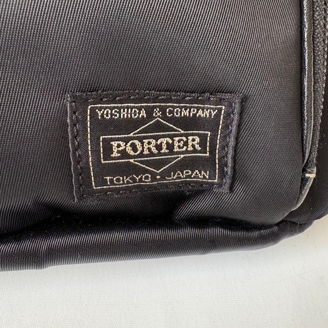 極美品 PORTER プラン 定価2.4 ウエストポーチ ボディバッグ