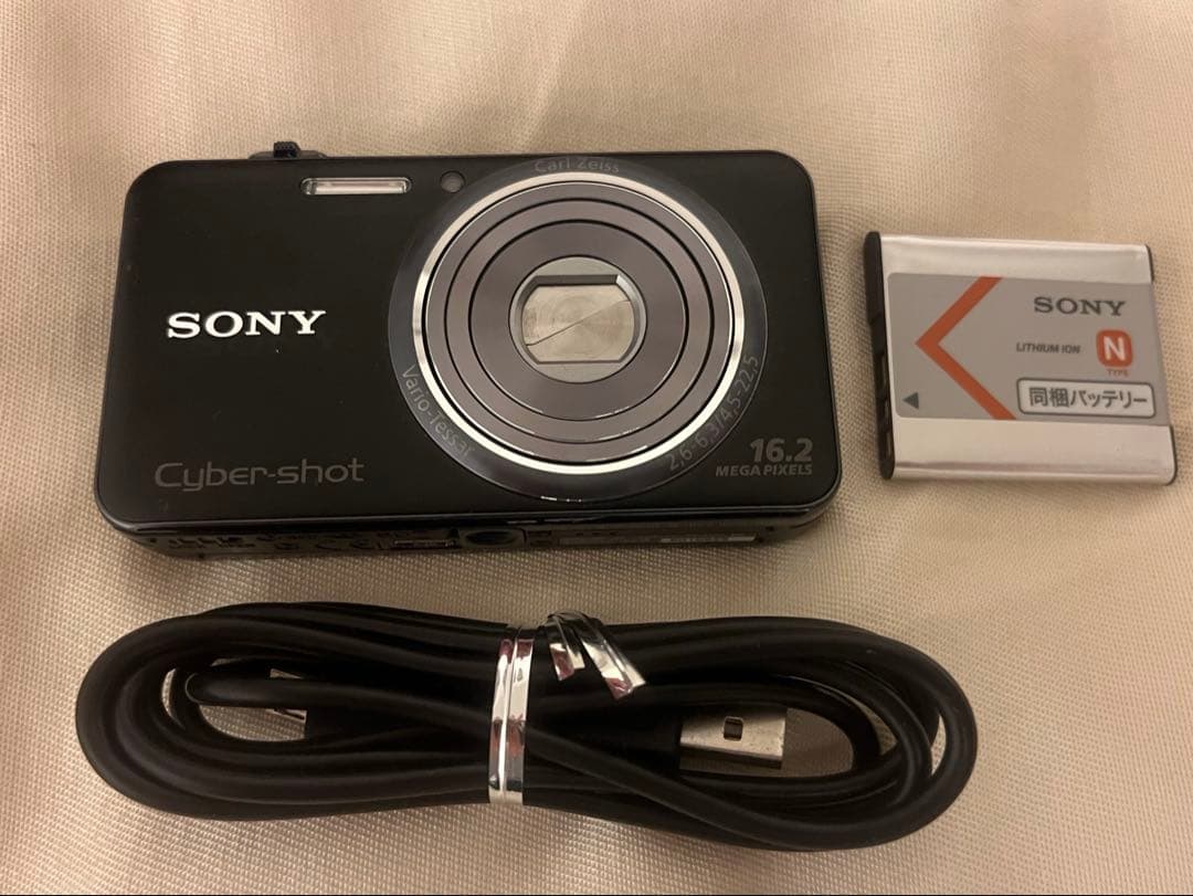 バッテリー付 CyberShot DSC-WX70 コンデジ デジカメ シルバー SONY