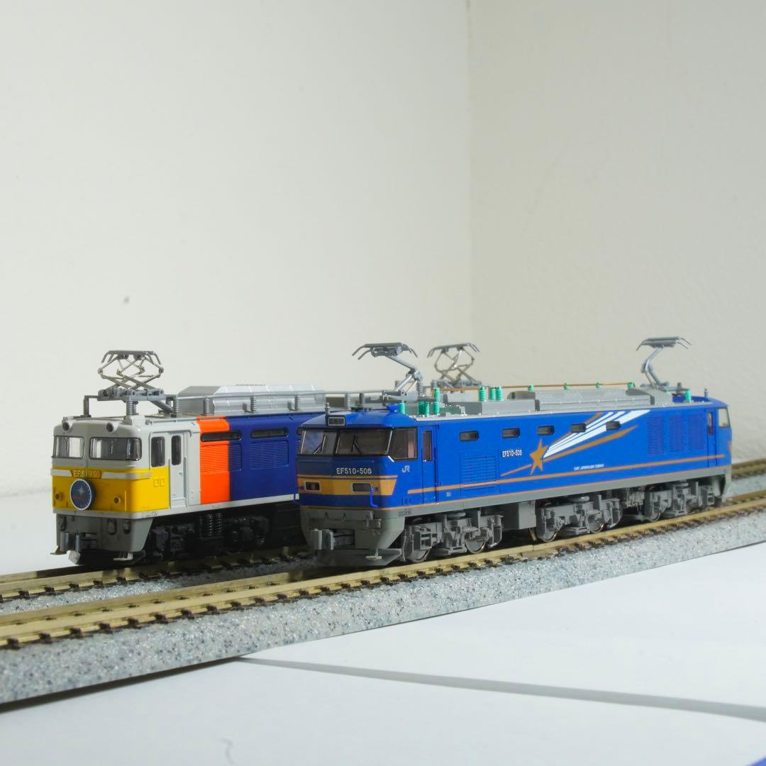 KATO EF510-500番台北斗星色 EF81カシオペア色 2両セット