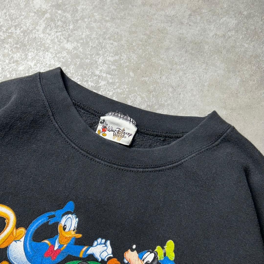 90〜00s USA製 old Disneyミレニアム記念スウェットビッグサイズ