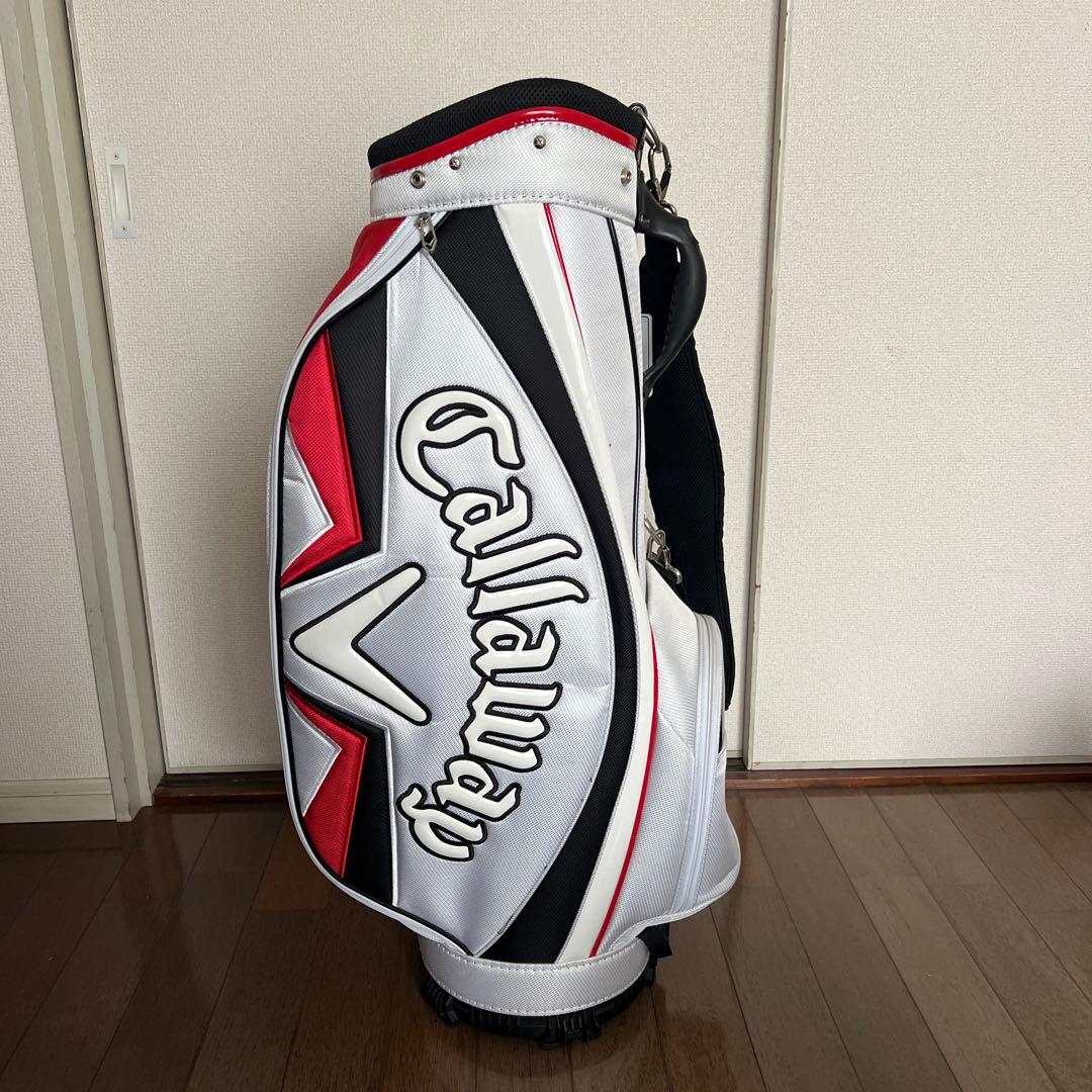 Callaway キャディバッグ ホワイト/レッド | 激安通販のイーサプライ
