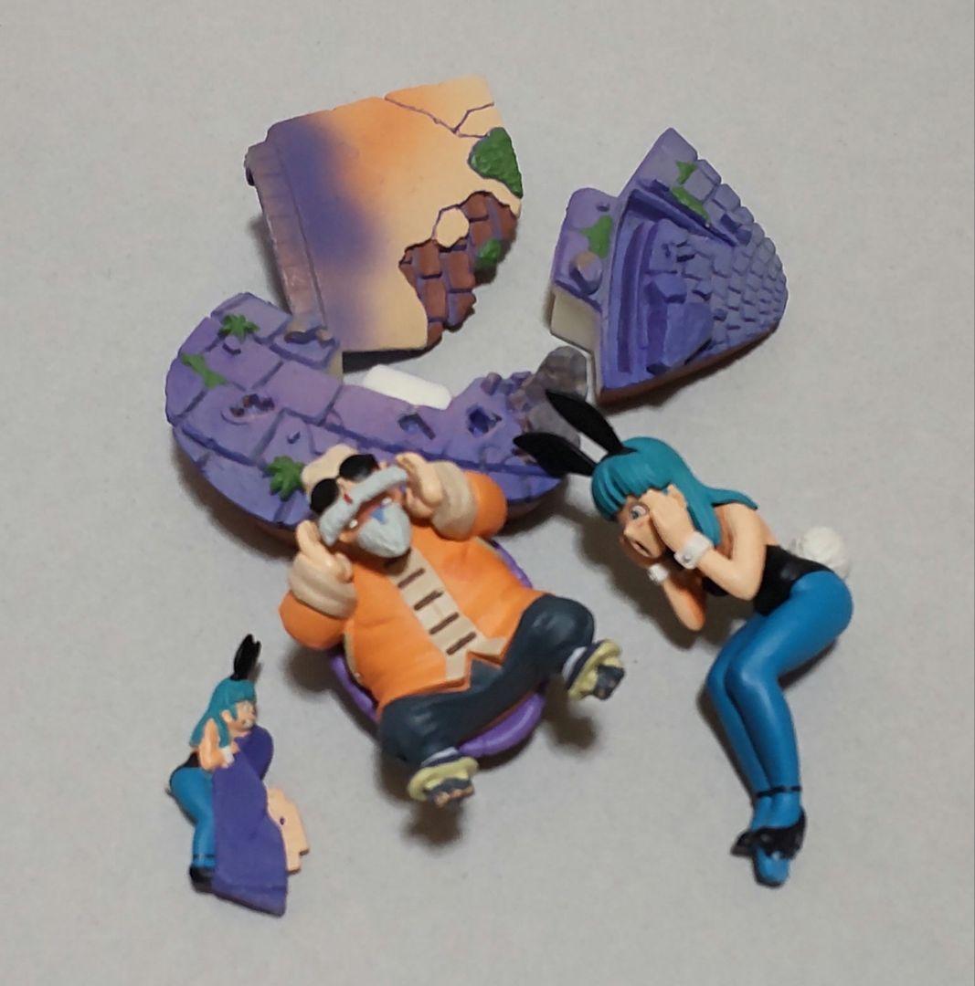 ドラゴンボールカプセル 亀仙人 ブルマ ウーロン変化 ボーナスパーツ