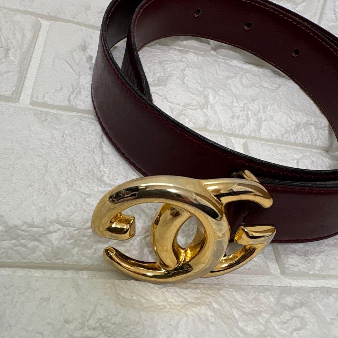 新着ファッション - ▪️GUCCI GGベルト ワインレッド ボルドー
