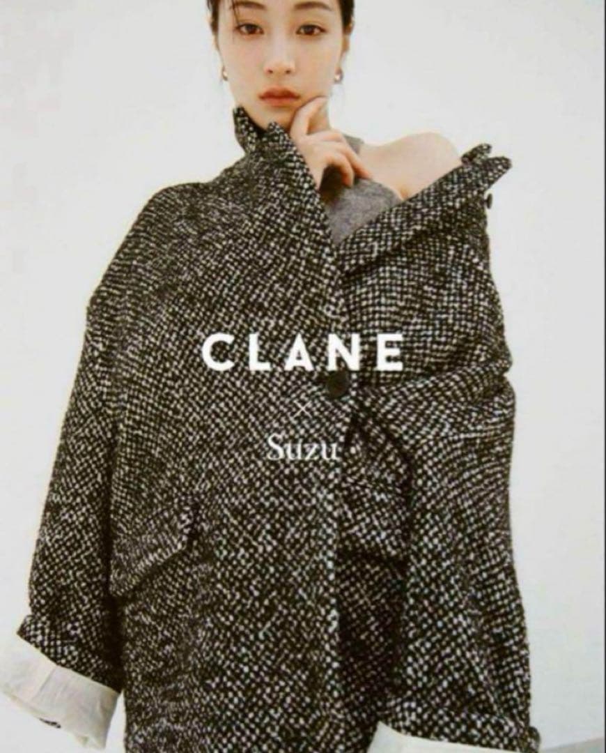 本日削除❗️CLANE×広瀬すずCLANE MIX COLOR OVER COAT 2026年最新】広瀬すず clane coatの人気アイテム - メルカリ