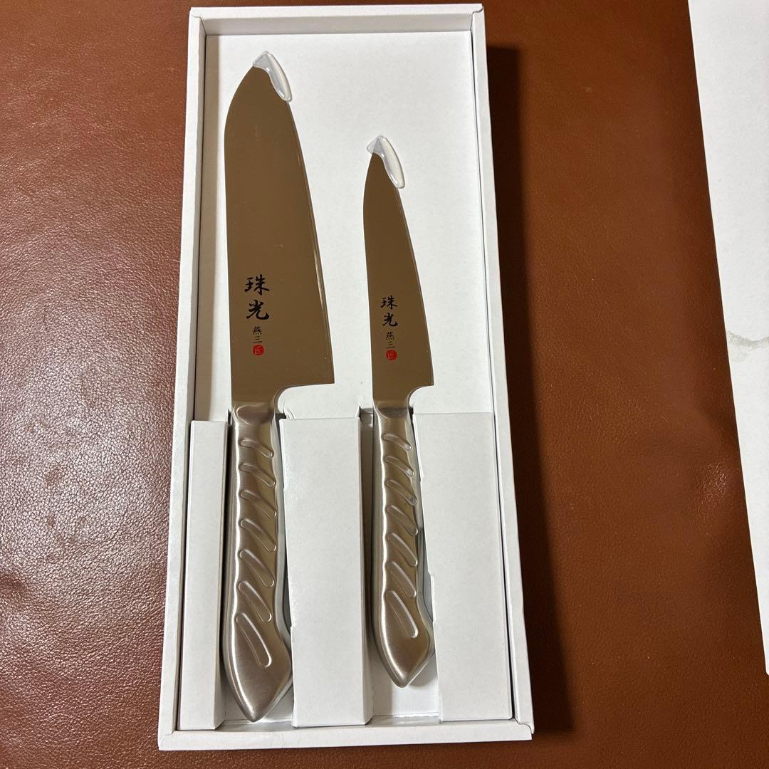 新品 燕三匠 オールステンレス包丁セット 珠光 - メルカリ