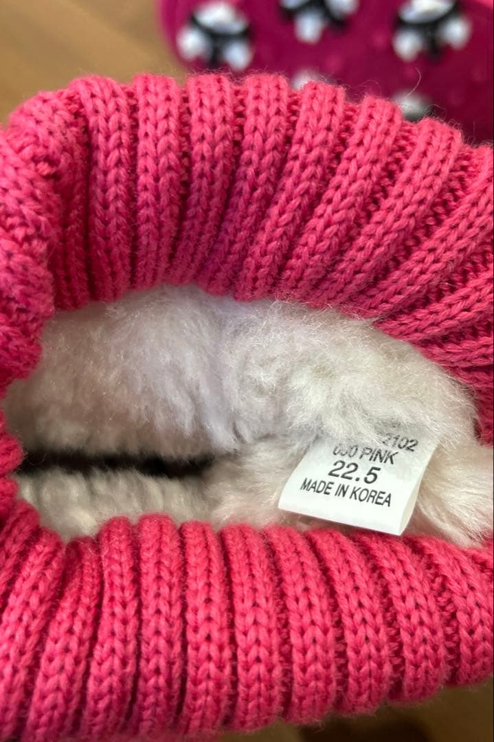 パーリーゲイツ ゴルフシューズ ヌバック×リブニット 22.5cm 新品未使用品