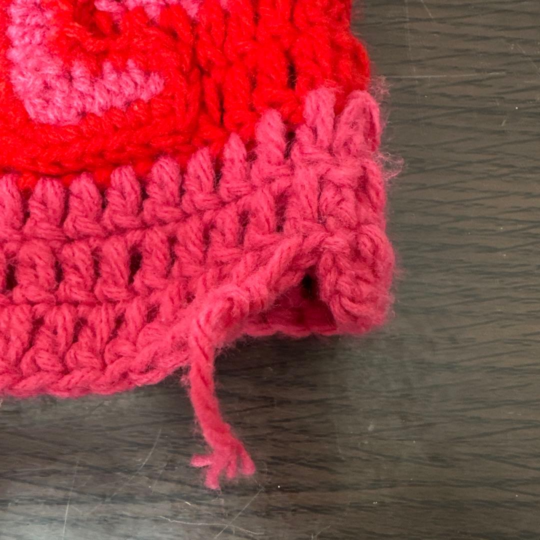 Supreme Crochet Logo Beanie 