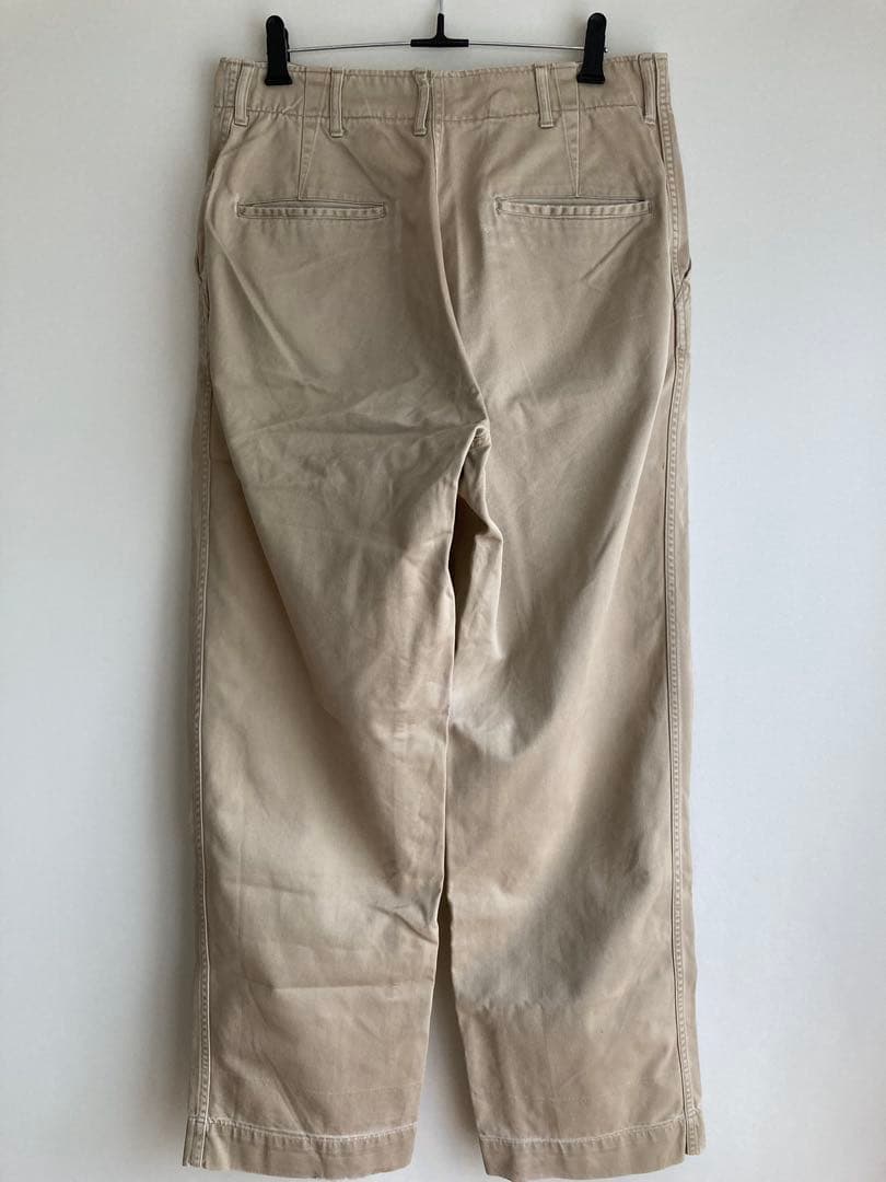 50s M-45 チノパンツ US ARMY 45カーキ ビンテージ