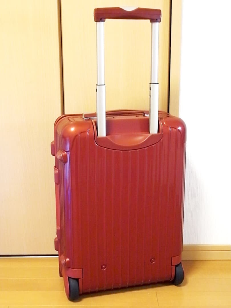◇リモワ サルサDX 定番人気色 レッド【機内持込可】メンテ