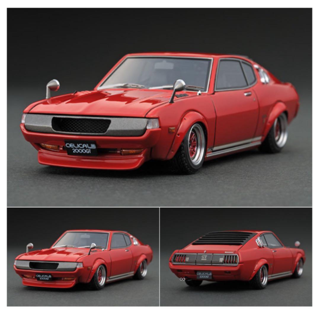 イグニッションモデル 1/43セリカ 2000GT LB RA25 レッド