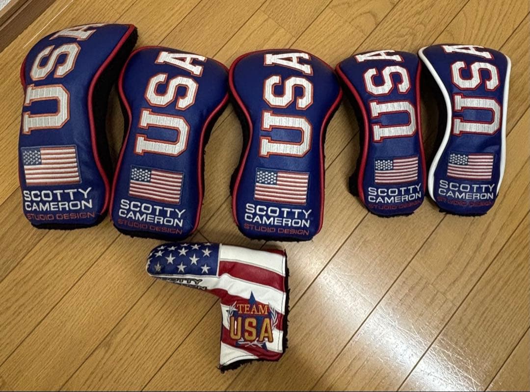 SCOTTY CAMERON ライダーカップキャディバッグ ヘッドカバーセット