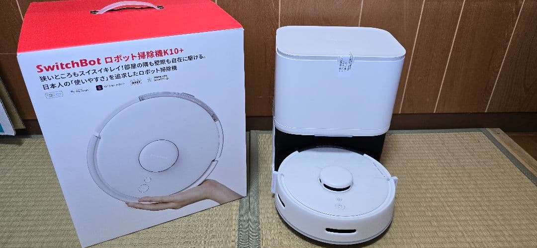 SwitchBot K10+【中古】SwitchBot ロボット掃除機 K10＋ – SwitchBot