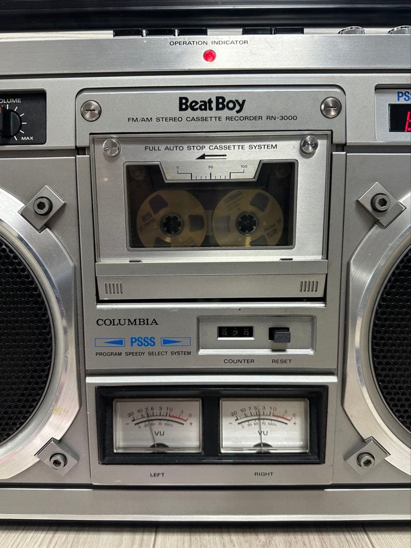 ゆのかる 様専用COLUMBIA ラジカセ Hitachi TRK-8180
