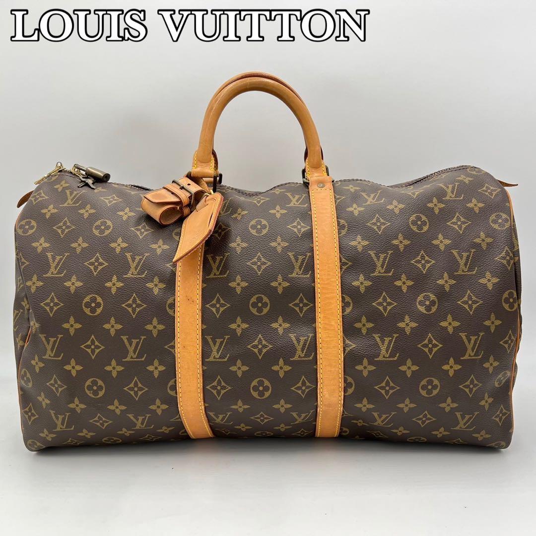 LOUIS VUITTON モノグラム キーポル50 ボストンバッグ LV - バッグ安価