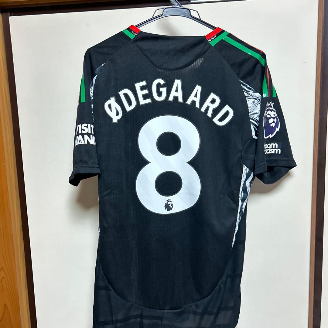 アーセナル ØDEGAARD 8番 24-25アウェイシャツ オーセンティック