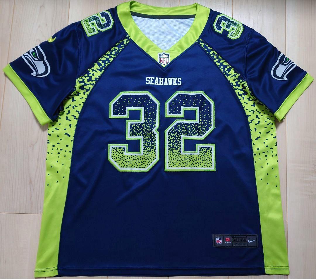 NFL シーホークス SEAHAWKS 刺繍 スタジャン XL NFL シーホークス