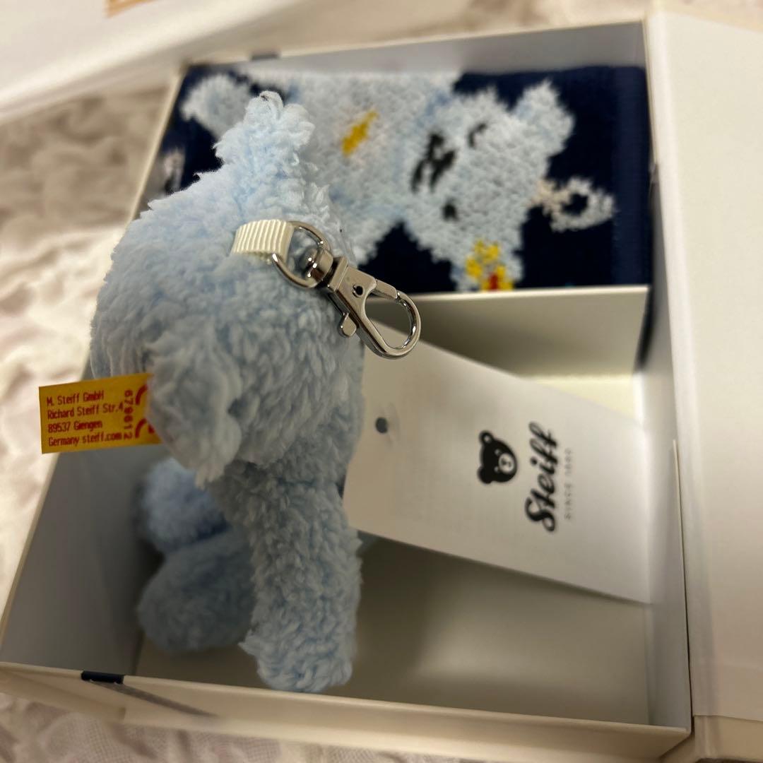 クリスマスセール新品FEILER×steiffコラボキーリングスセット