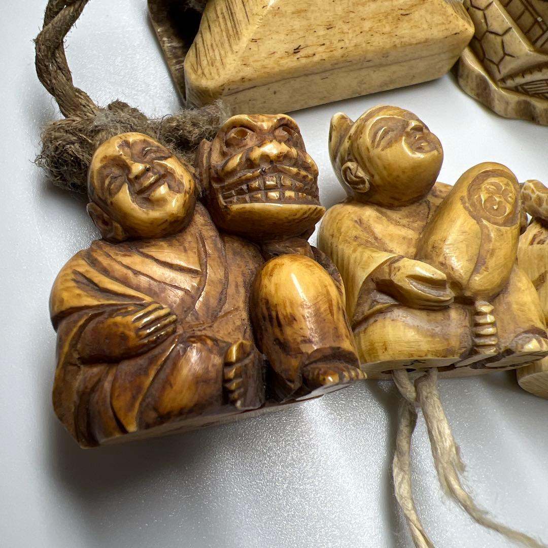 時代 極上根付、印籠セット 111g 東Y8-0109☆2Fトヒカ - メルカリ