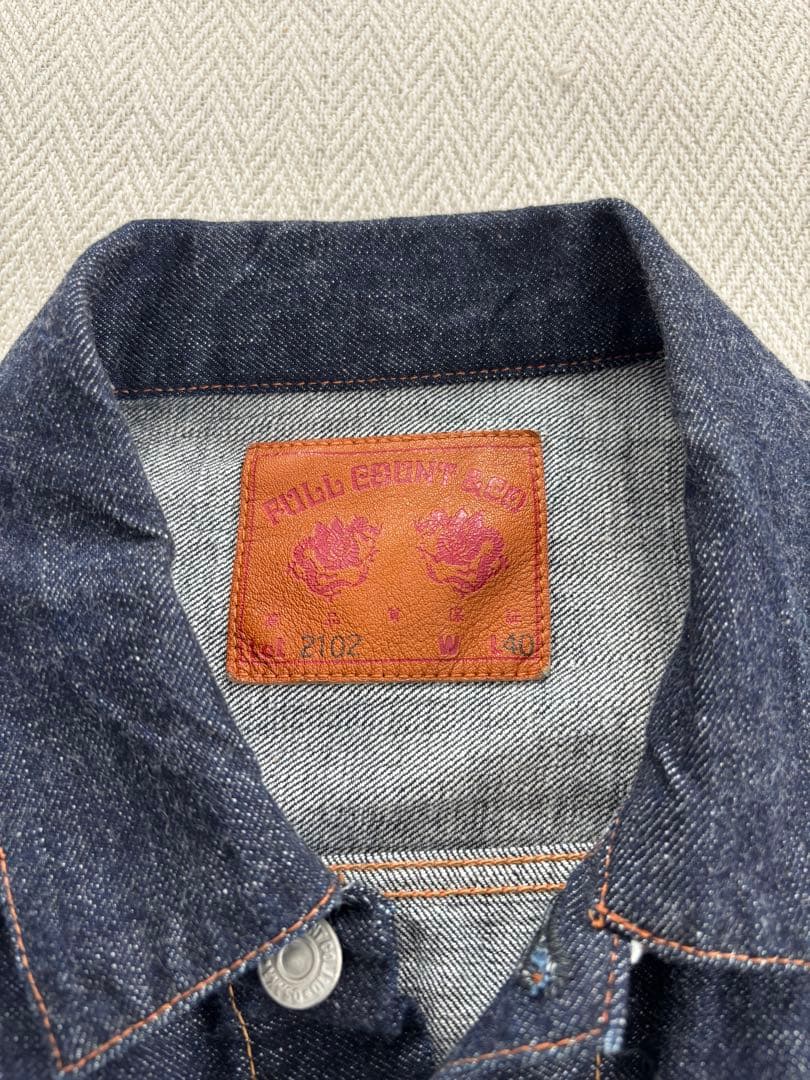 フルカウント 2102 Type2 Denim Jacket　13.7oz