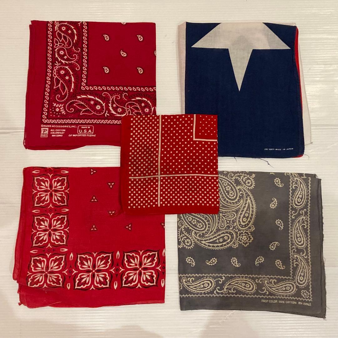 70s 80s FAST COLOR ビンテージ バンダナ まとめ売り USA - メルカリ