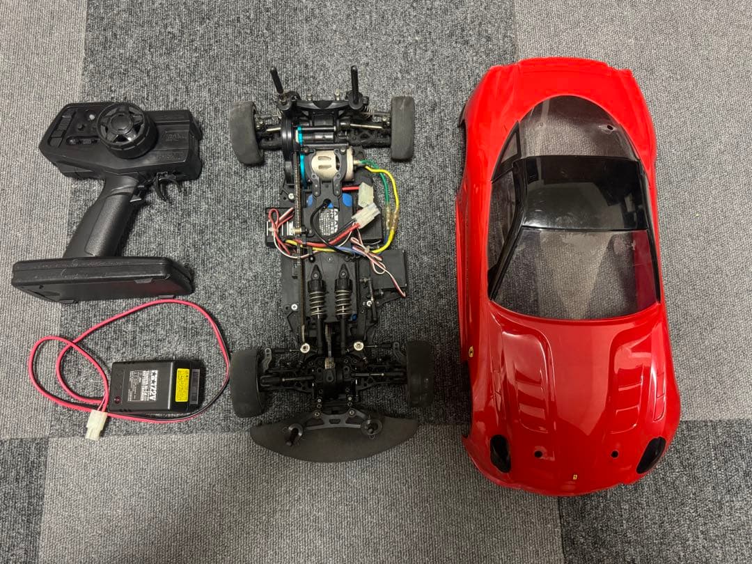 タミヤ　58506 フェラーリ　599X 本体キット タミヤ SP.1474 1／10RC フェラーリ 599XX スペアボディ