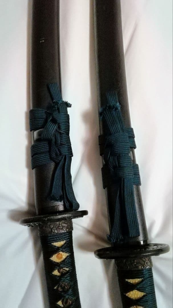 模造刀 2本セット コスプレ 防犯 太刀 脇差し ハ