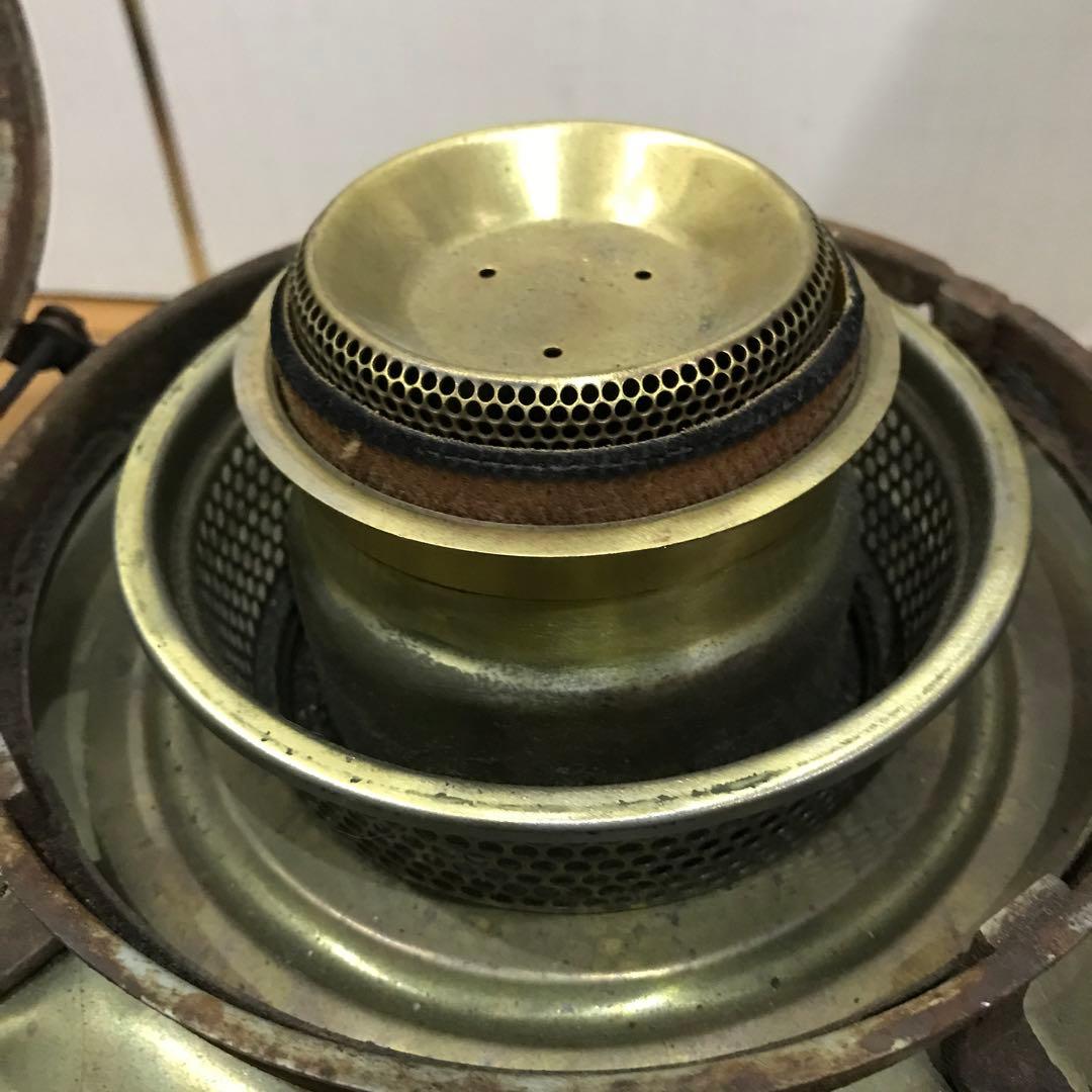 渋い真鍮タンク Aladdin 15型 3300 ビンテージアラジン ストーブ