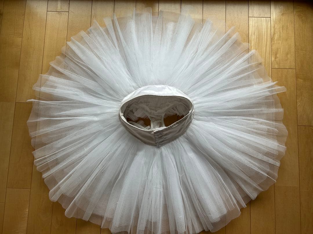 バレエ練習用チュチュボン 9層 ホワイト M ジュモエル バレエ練習用チュチュボン 9層 ホワイト M ジュモエル バレエ練習用