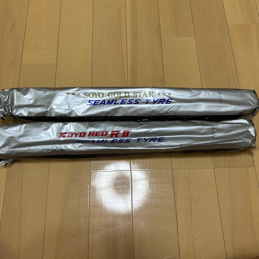SOYO GOLD STAR & RED R II シームレスタイヤ２本セット SOYO GOLD STAR & RED R II シームレスタイヤ2本セット SOYO RED R II