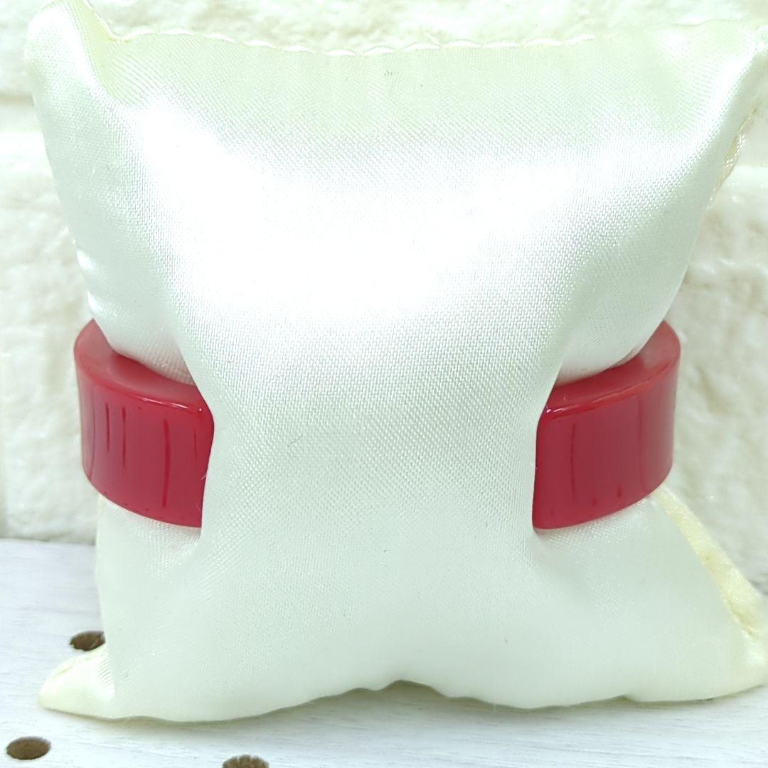 Dior ディオール ロゴバングル ラインストーン レッド - メルカリ