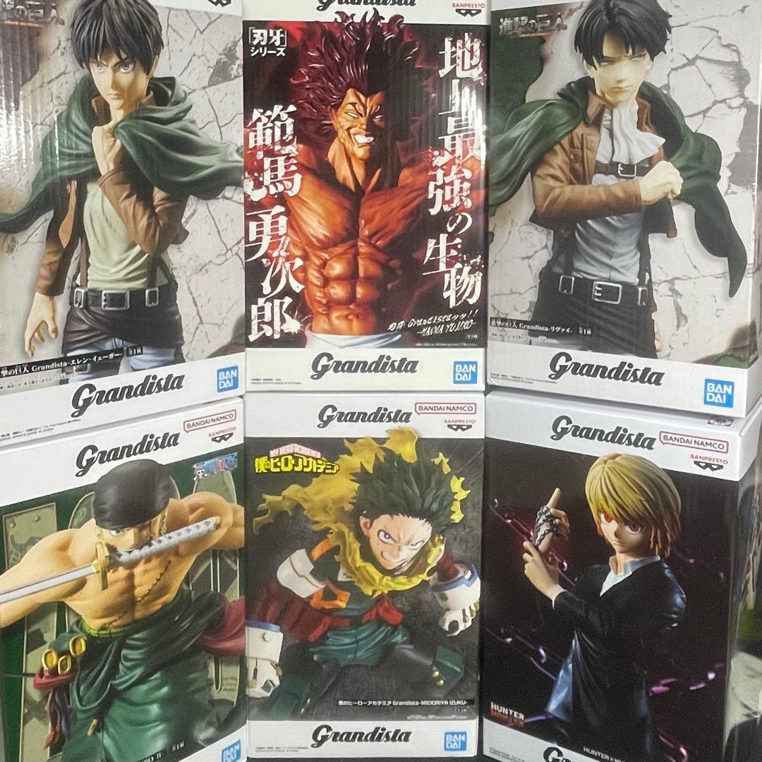 Grandista まとめ売り グランジスタ フィギュア 6個セット ベ