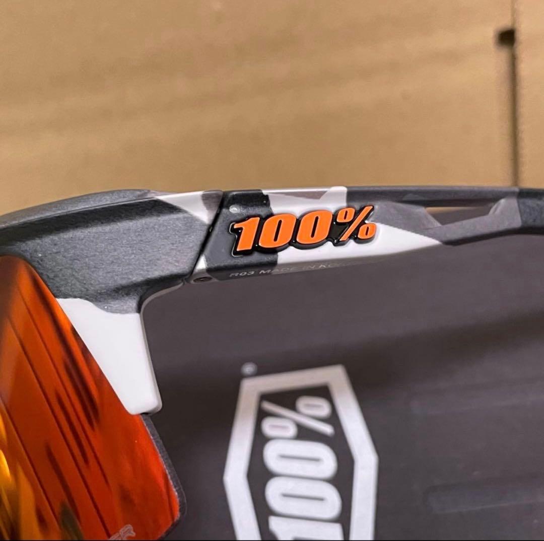 ワンハンドレッド サングラス speedcraft grey camo 100% - メルカリ