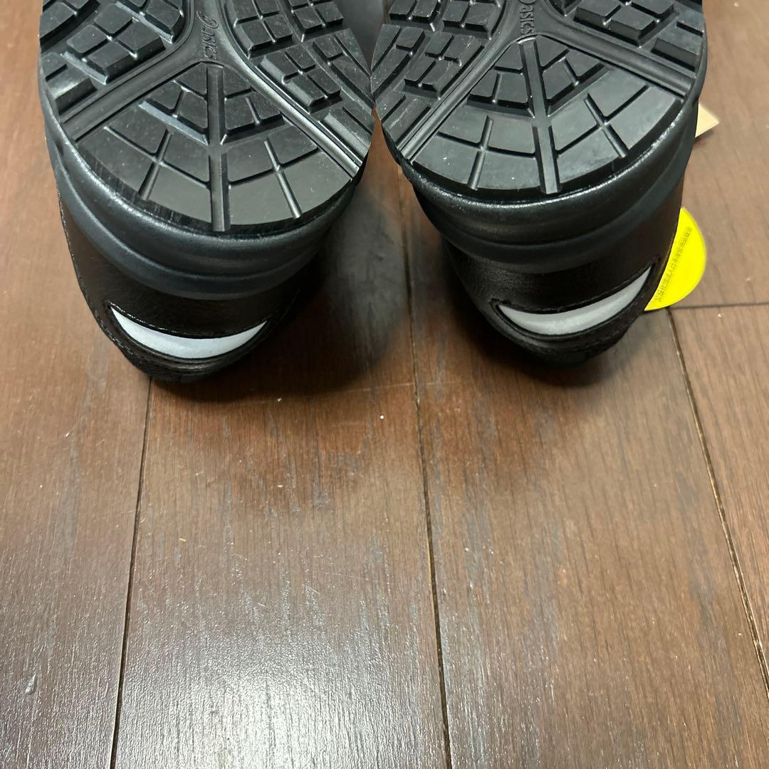 asics アシックス　安全靴　26.0cm ブラック　　タグ付き美品