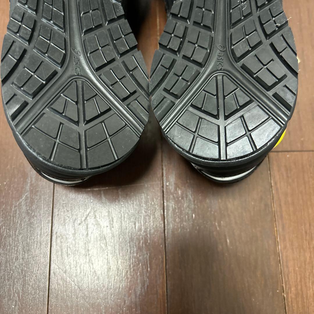 asics アシックス　安全靴　26.0cm ブラック　　タグ付き美品