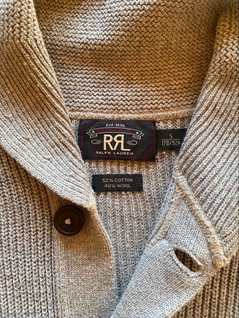 RRL ショールカラーカーディガン ファッション