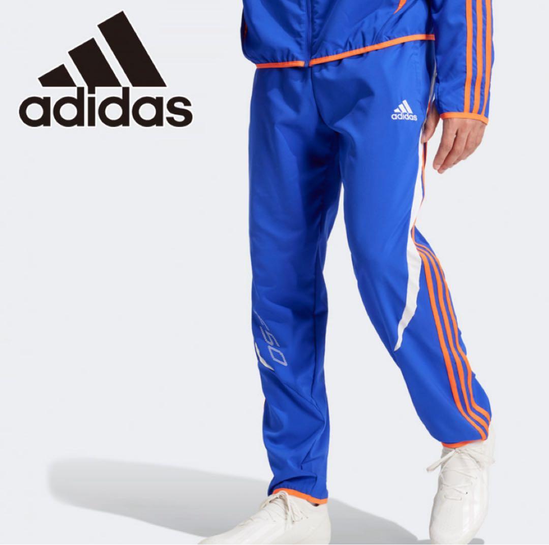 L 新品 アディダス サッカー ウーブン 上下 ピステ ジャケット パンツ