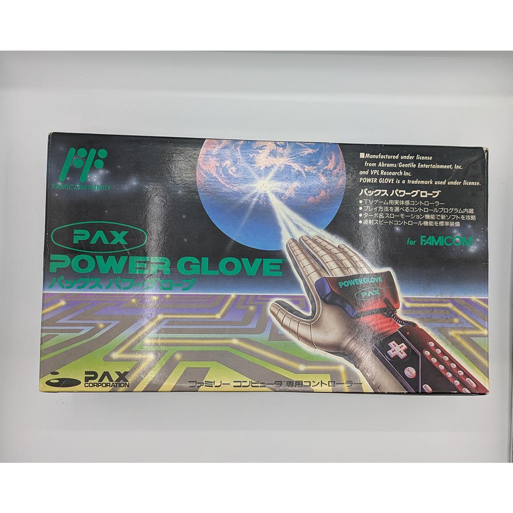PAX パワーグローブ POWER GLOVE for FAMICOMファミコン PAX Famicom Power Glove - Consolevariations