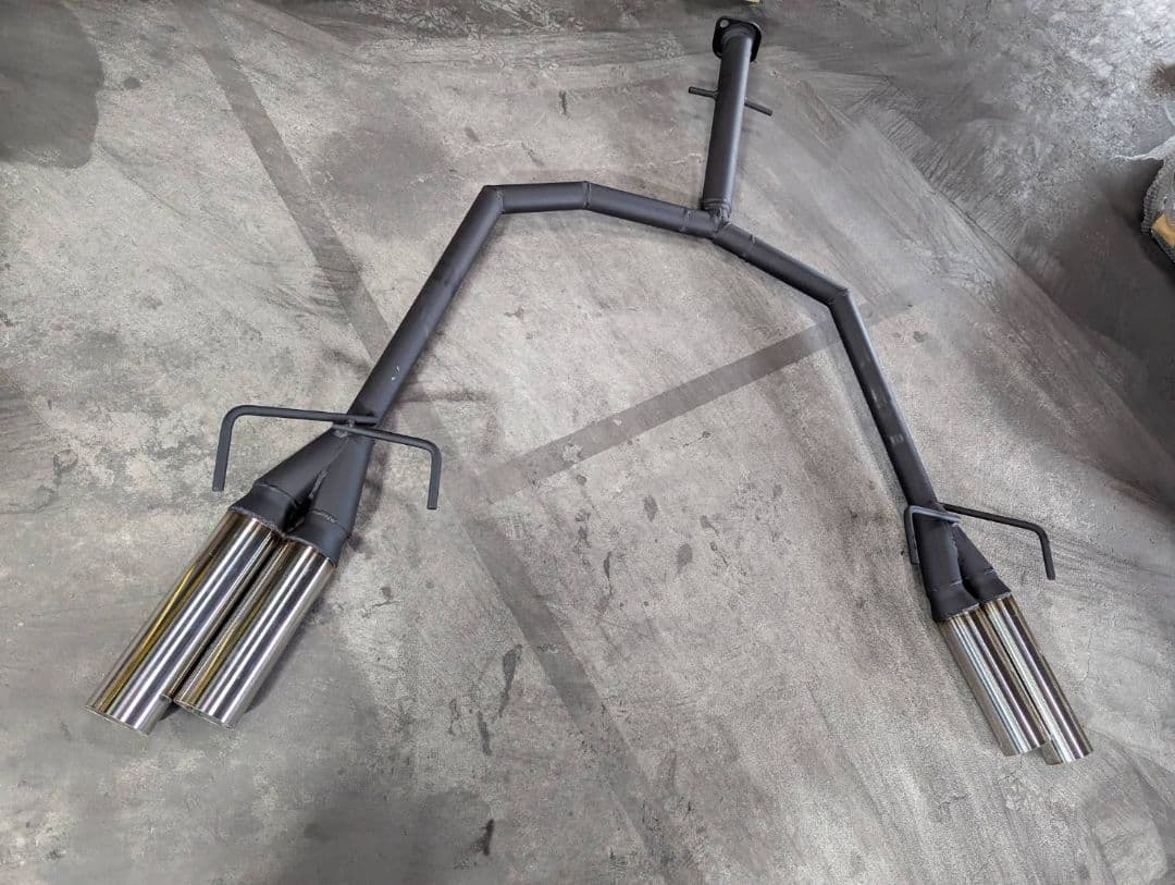 130マークX Brash ストレートマフラー 130系マークX！オリジナル中間