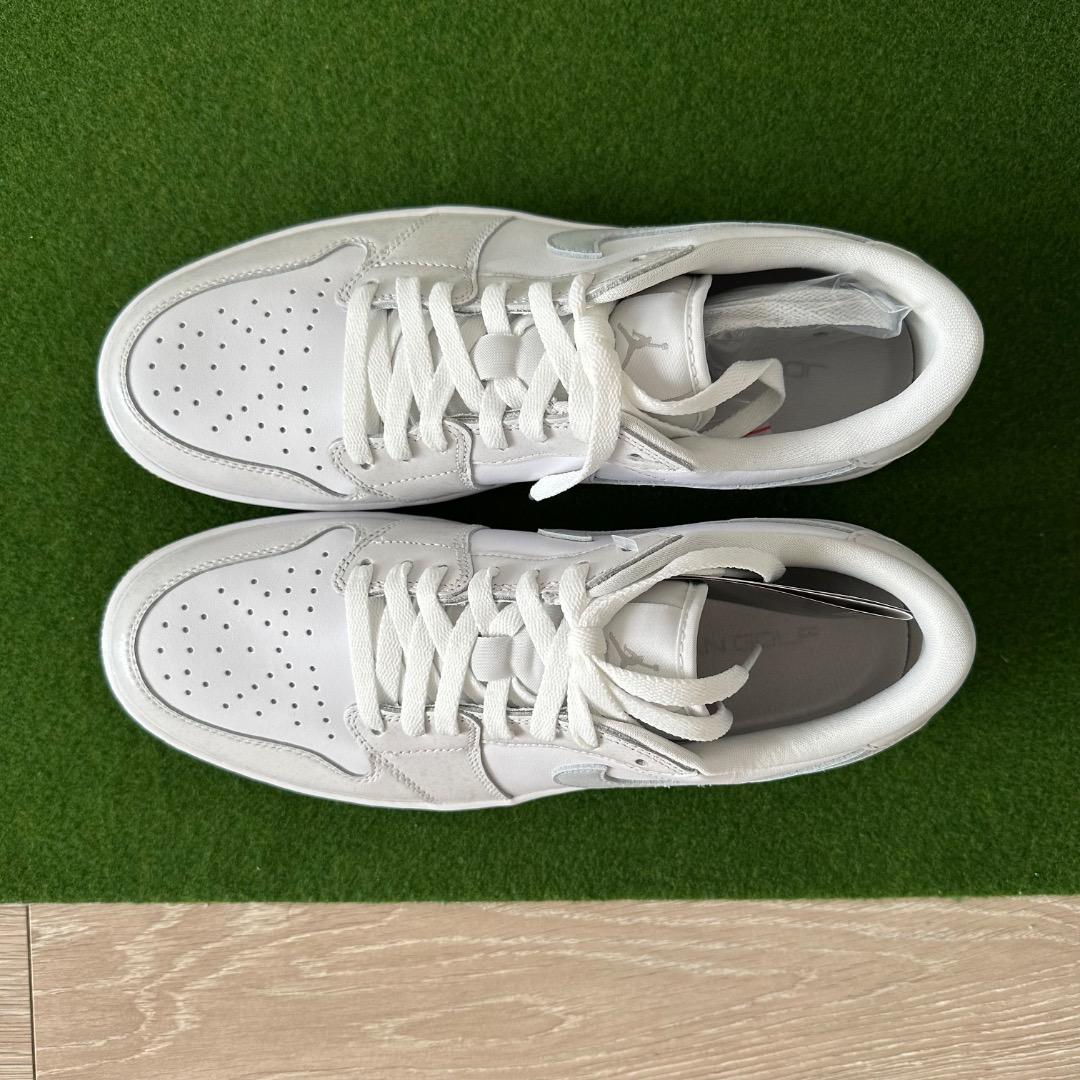 Nike エア ジョーダン 1 LOW G ホワイト 27.5cm