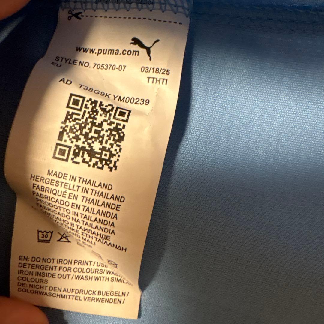 【超激レア】マンチェスター・シティ CHERKI 10 シャツ。値下げ交渉OK