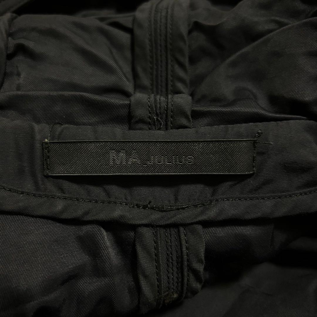 2010AW JULIUS ドレープラッピングコート ユリウス archive