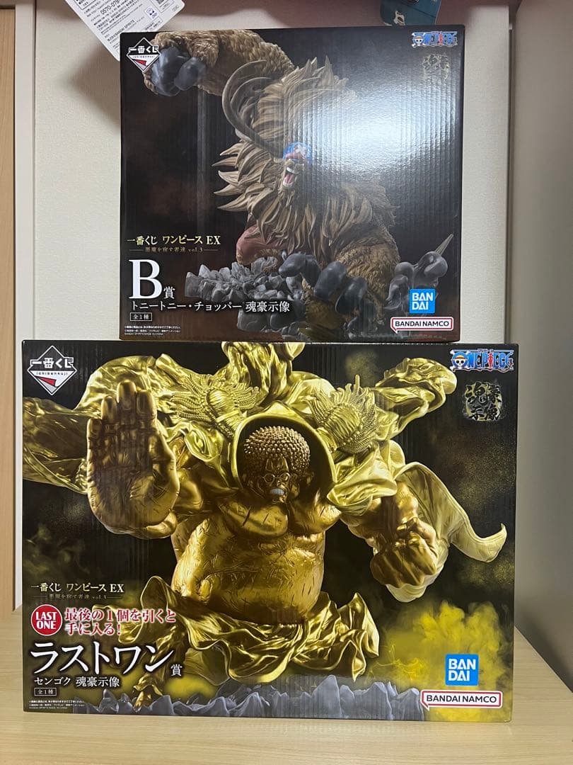 一番くじワンピース EX 悪魔を宿す者達 B賞 チョッパー ラストワン センゴク けーた様専用 EX 悪魔を宿す者達 B賞 チョッパー ラストワン センゴク