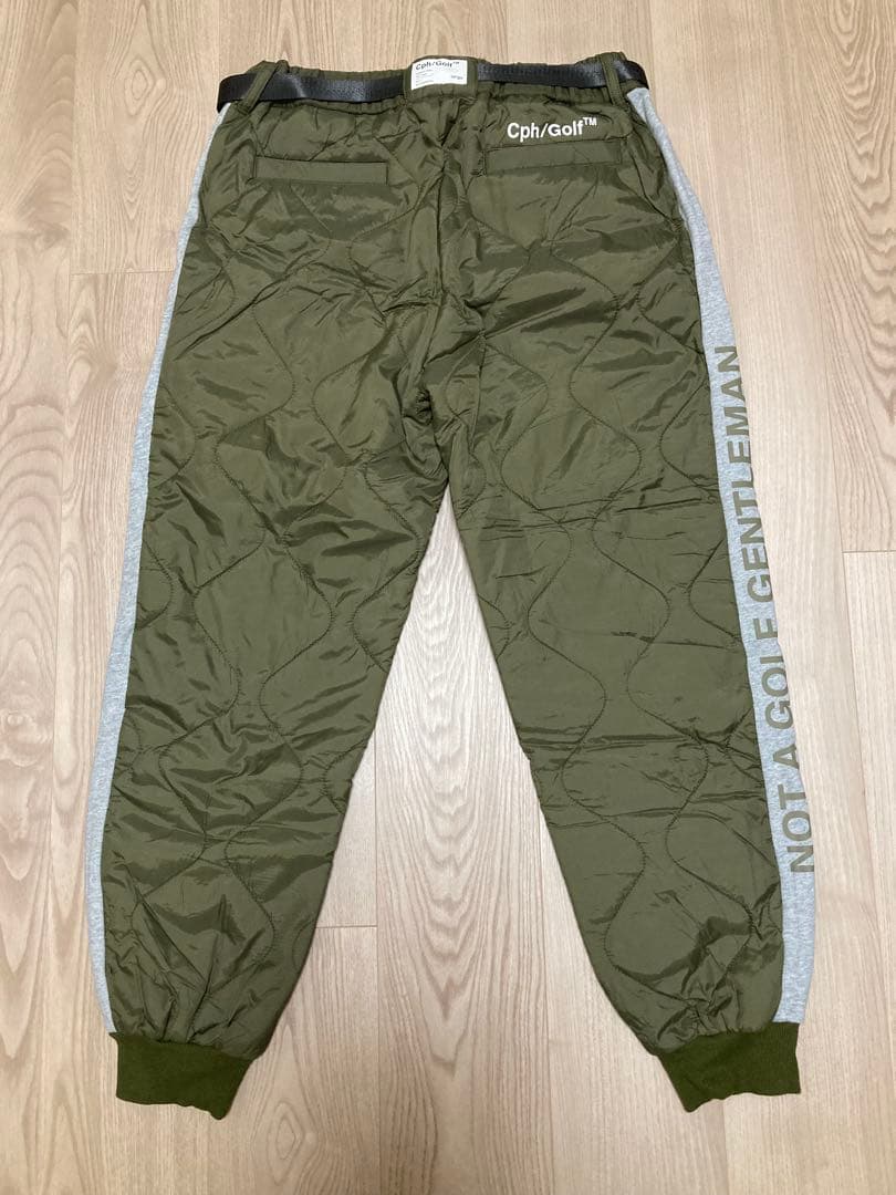 Cph/Golf キルティングパンツ Lサイズ