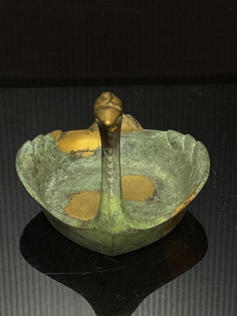 平安 名人 秦 蔵六 造 鍍金銅 床置 莨皿 桐共箱付 茶道具 - メルカリ