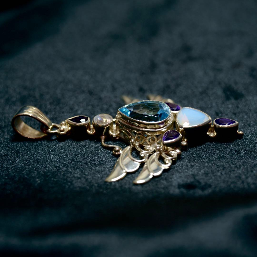 シャンカリ ペンダントトップ 望む物事を実行するパワーと過去の傷を糧