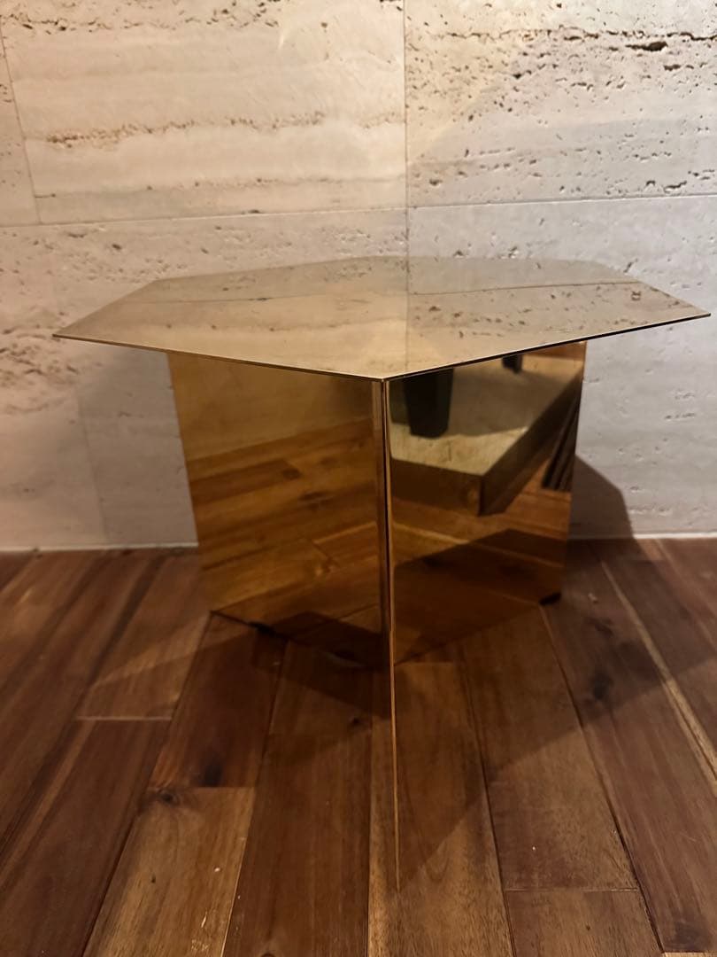 (再値下げ)廃盤品: HAY SLIT TABLE HEXAGON ゴールド 再値下げ)廃盤品: HAY SLIT TABLE HEXAGON ゴールド 値下げ)廃盤品