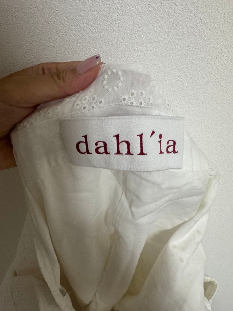 dahl'ia beauty&youth レースサロペット レースオーバーオール