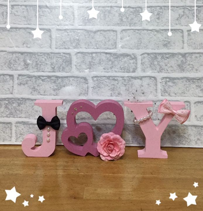 puniko様確認用♡ウエディングバージョン・イニシャルオブジェ