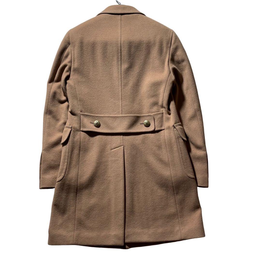 美品✨タリアトーレ 金ボタン チェスターコート キャメル色 TAGLIATORE